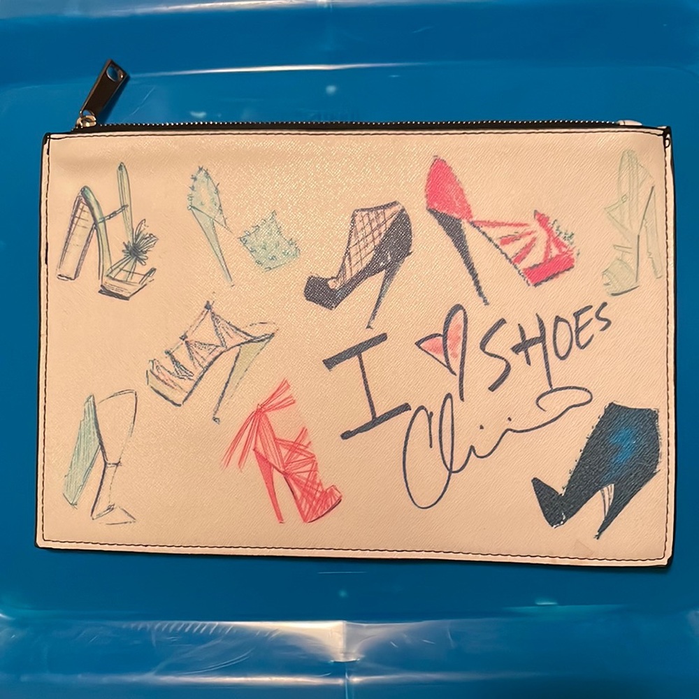 New never used Christian Serriano clutch